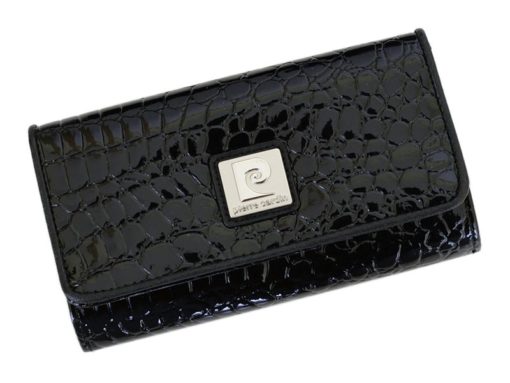 Pierre Cardin Women Leather Purse Black-6135