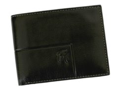 Gai Mattiolo Man Leather Wallet with coin pocket Green-6368
