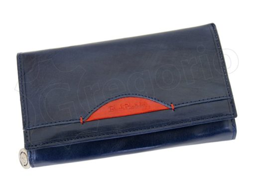 Renato Balestra Leather Women Purse/Wallet Dark Brown Orange-5506