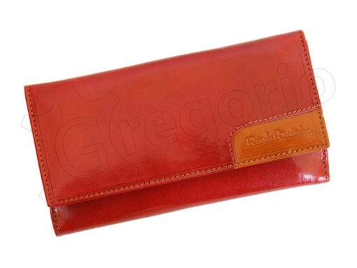 Renato Balestra Leather Women Purse/Wallet Orange Dark Brown-5588