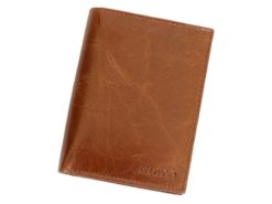Bellugio Man Leather Wallet Dark Brown-6627