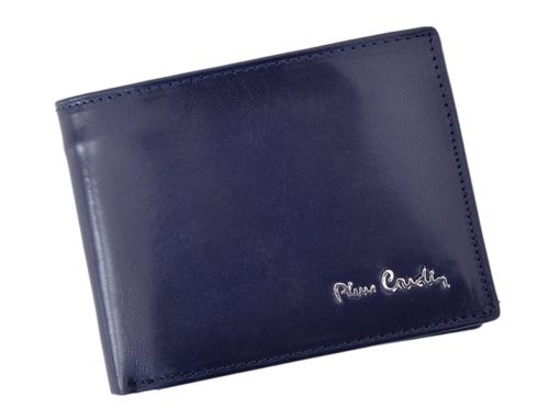 Pierre Cardin Man Leather Wallet Blue-4759