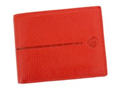 Gai Mattiolo Man Leather Wallet Red-6459