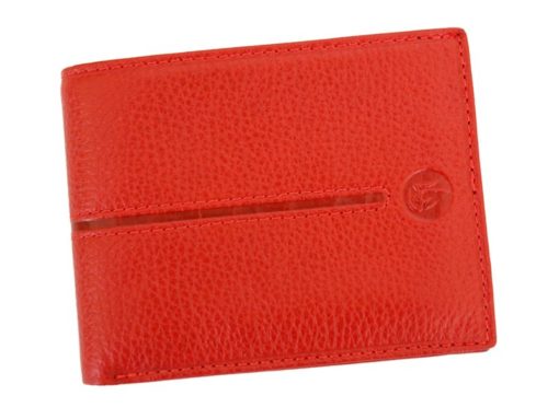 Gai Mattiolo Man Leather Wallet Red-6459