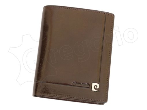 Pierre Cardin Man Leather Wallet Dark Brown-4932