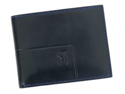 Gai Mattiolo Man Leather Wallet with coin pocket Green-6376