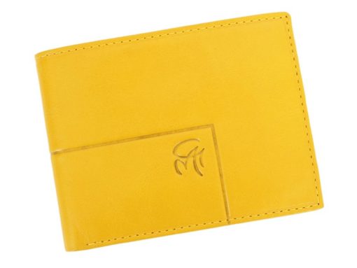 Gai Mattiolo Man Leather Wallet Yellow-6305