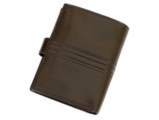 Pierre Cardin Man Leather Wallet Dark Brown-4920
