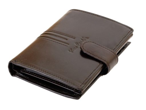Pierre Cardin Man Leather Wallet Dark Brown-4923