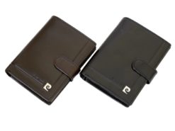 Pierre Cardin Man Leather Wallet Dark Brown-6723