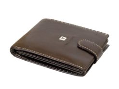 Gino Valentini Man Leather Wallet Black-6699
