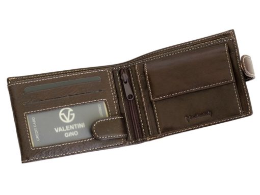 Gino Valentini Man Leather Wallet Black-6687