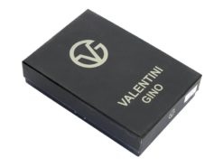 Gino Valentini Man Leather Wallet Black-6697