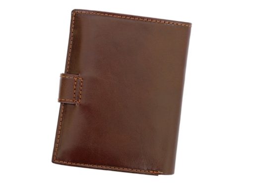 Gino Valentini Man Leather Wallet Brown-4522