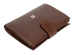 Gino Valentini Man Leather Wallet Brown-4518