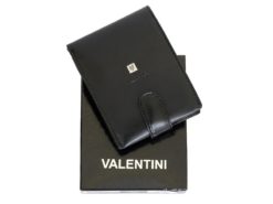 Gino Valentini Man Leather Wallet Black-6703