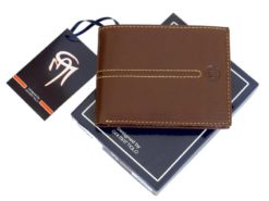 Gai Mattiolo Man Leather Wallet Orange-6587