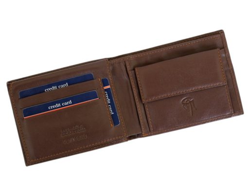 Gai Mattiolo Man Leather Wallet Blue-6239