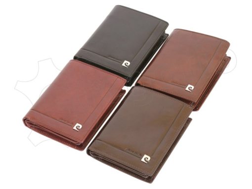 Pierre Cardin Man Leather Wallet Dark Brown-4930