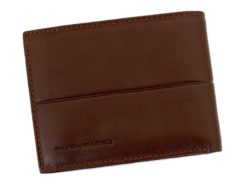 Gai Mattiolo Man Leather Wallet with coin pocket Yellow-6395