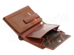 Pierre Cardin Man Leather Wallet Brown-4970