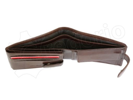 Pierre Cardin Man Leather Wallet Dark Black-4896