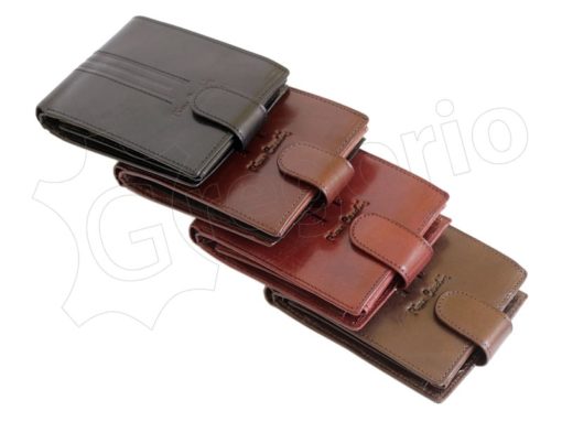 Pierre Cardin Man Leather Wallet Dark Brown-4895