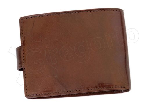 Pierre Cardin Man Wallet with horse Dark Brown-5170