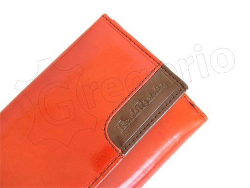 Renato Balestra Leather Women Purse/Wallet Orange Dark Brown-5579