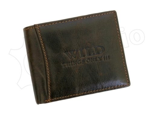 Wild Things Only Man Leather Wallet Black IEWT5152/5509-6994
