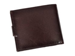 Bellugio Man Leather Wallet Black AM-21-213-6968
