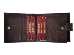 Bellugio Man Leather Wallet Black AM-21-213-6963
