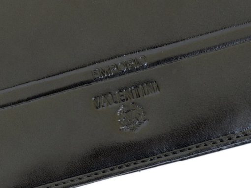Emporio Valentini Man Leather Wallet Black IEEV563PL03-6887