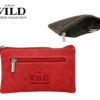 Always Wild Leather Keys Wallet Red-7083
