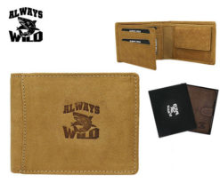 Always Wild Man Unique Leather Wallet-7061