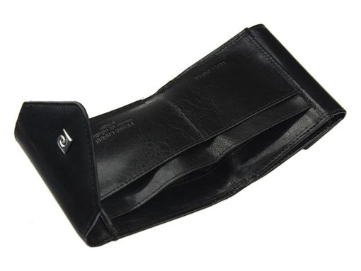 Pierre Cardin Unique Leather wallet small black-7116