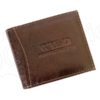 Medium Size Wild Things Only Man Leahter Wallet Brown-7159