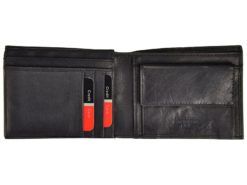 Pierre Cardin Unique Leather Wallet for Men Cognac-7239