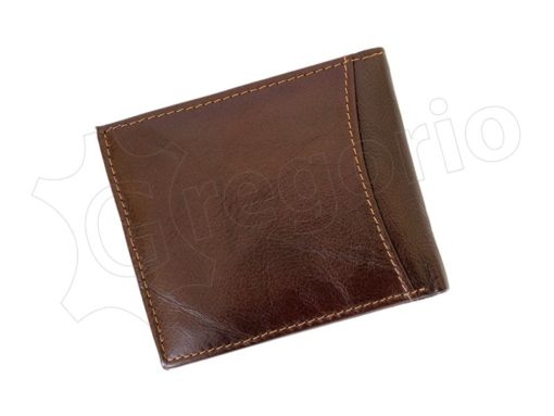 Medium Size Wild Things Only Man Leahter Wallet Light Brown-7179