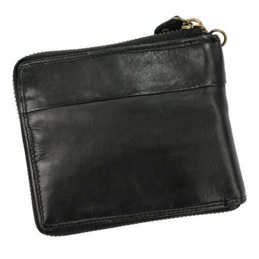 Route 66 Leather Man Wallet Black CBL DESIGD 1556 OLDRU - Image 9