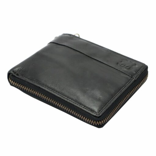 Route 66 Leather Man Wallet Black CBL DESIGD 1556 OLDRU - Image 7